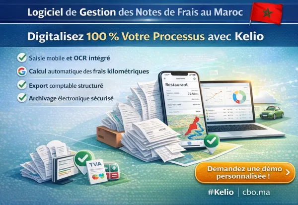 Logiciel Notes de Frais au Maroc Kelio CBO